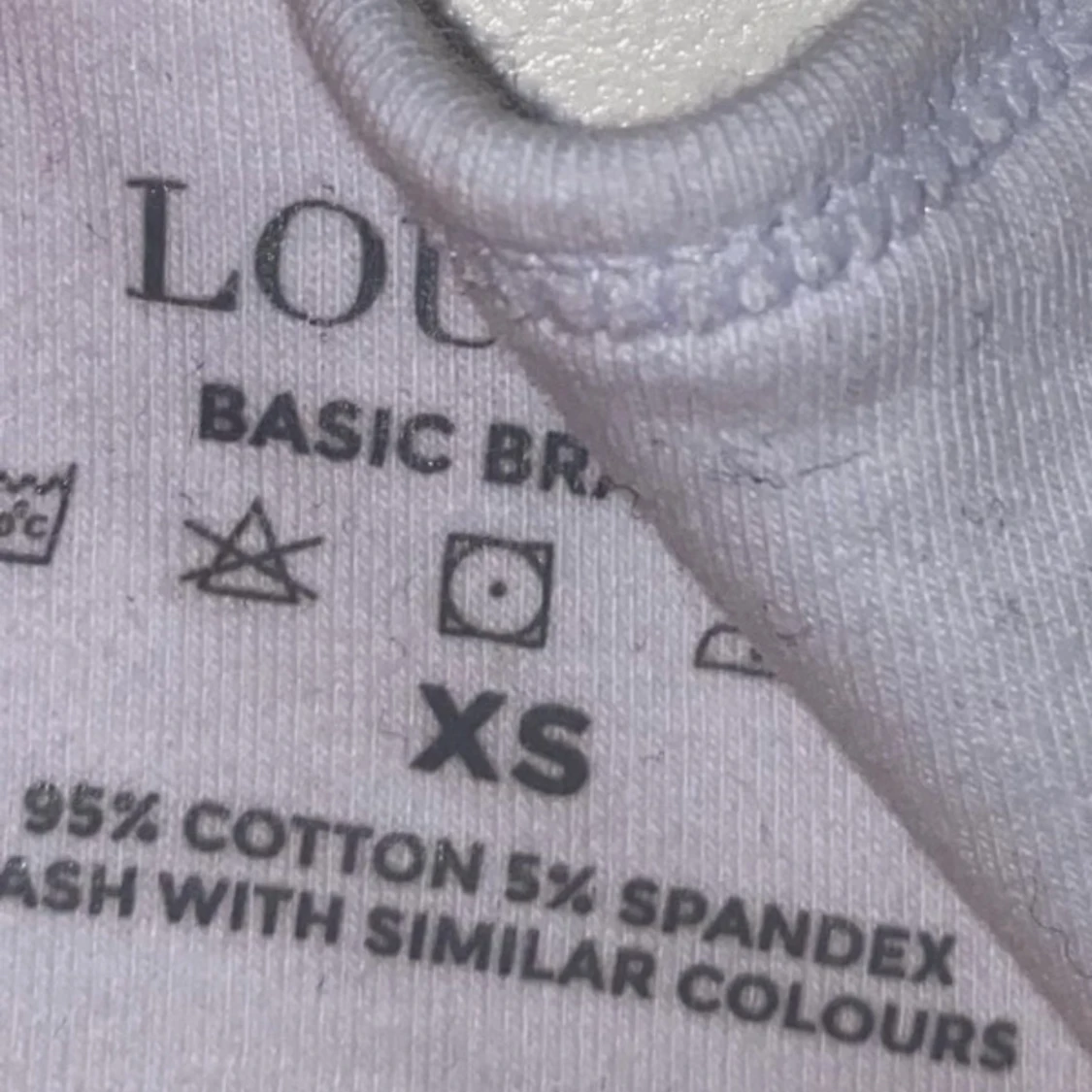 Vit Lounge linne crop top XS - 2