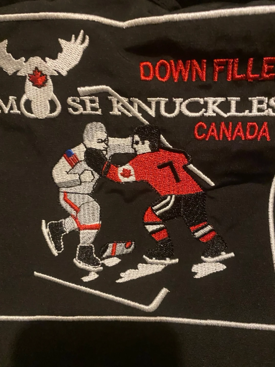 Svart dunjacka Moose Knuckles - 3