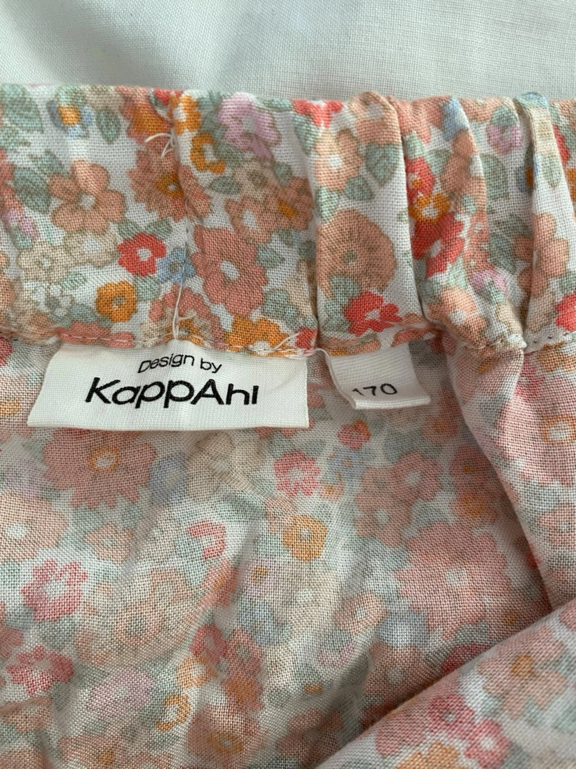 Blommig linnetopp och kjol från KappAhl - 3