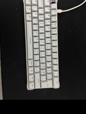 Tangentbord och mus - Tangetbord och mus. Fungerar felfritt och bra. Färg har kommit på escape knappen tyvärr. Köpt 2024 men knappt använt . Medelstor musmatta följer med