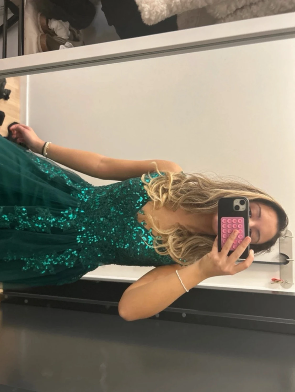 Mörkgrön Balklänning!! - 2