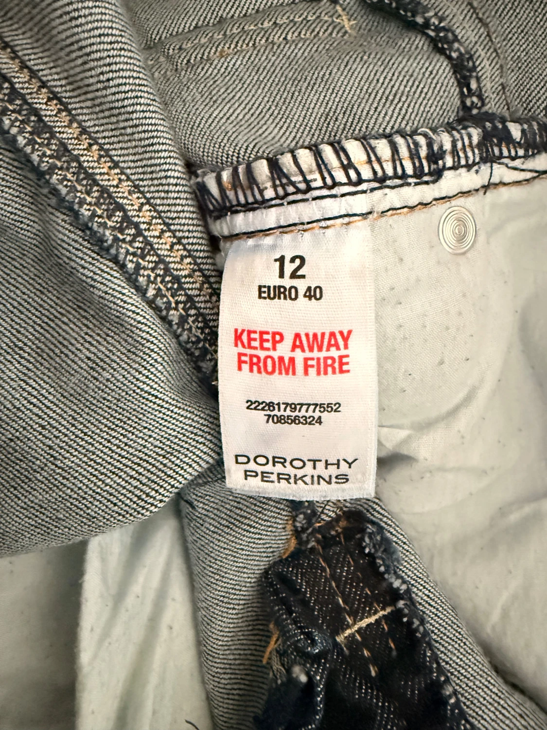 Blå bootcut jeans Dorothy Perkins - 3