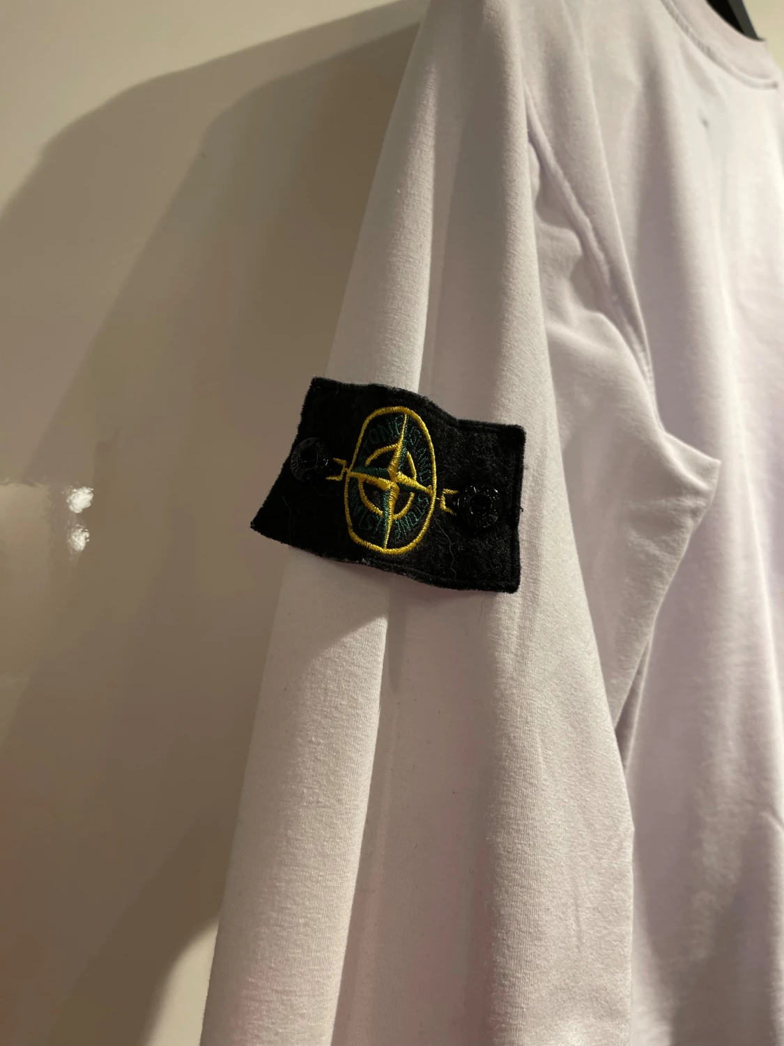 Vit sweatshirt från Stone Island - 2