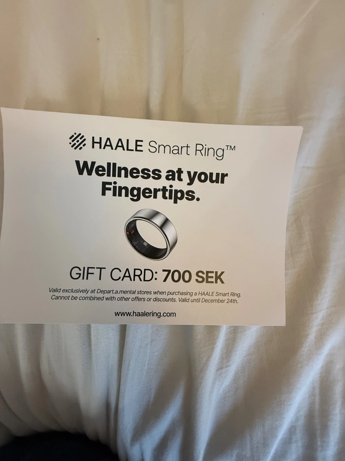 HAALE Smart Ring silver