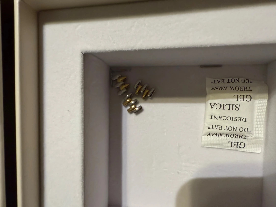 Mockberg klocka i guld och silver med tillhörande armband  - 2