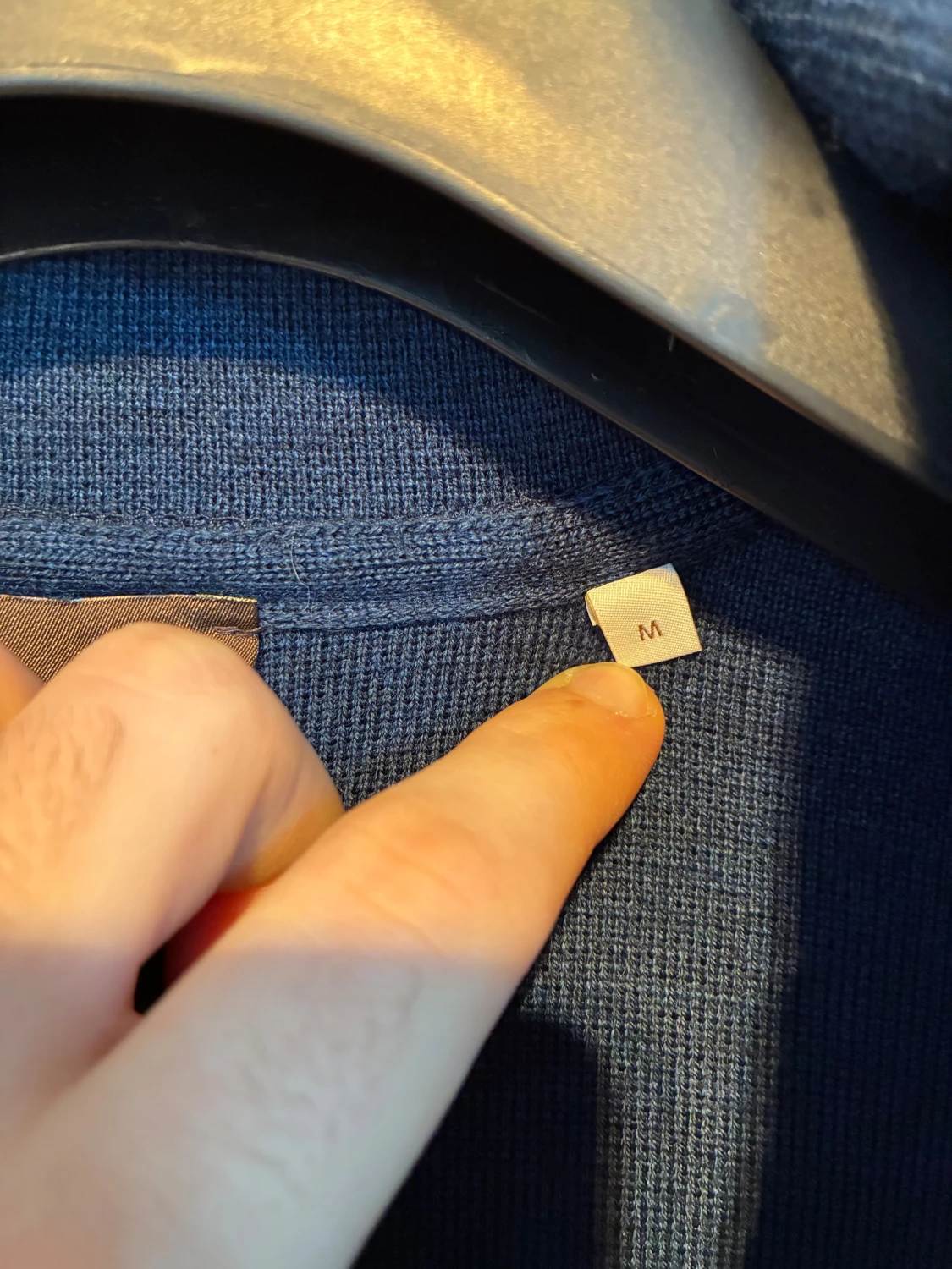 Blå overshirt från Stenströms, M - 3