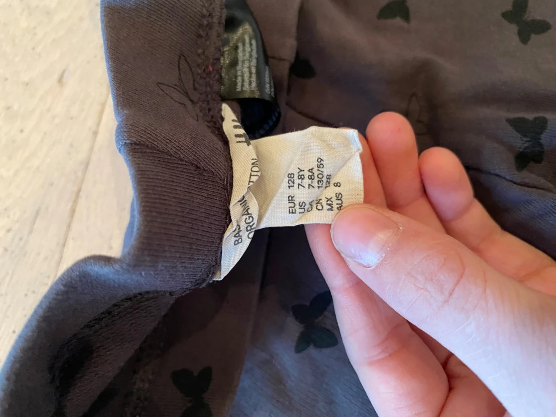 Grå leggings med fjärilsmönster H&M - 1
