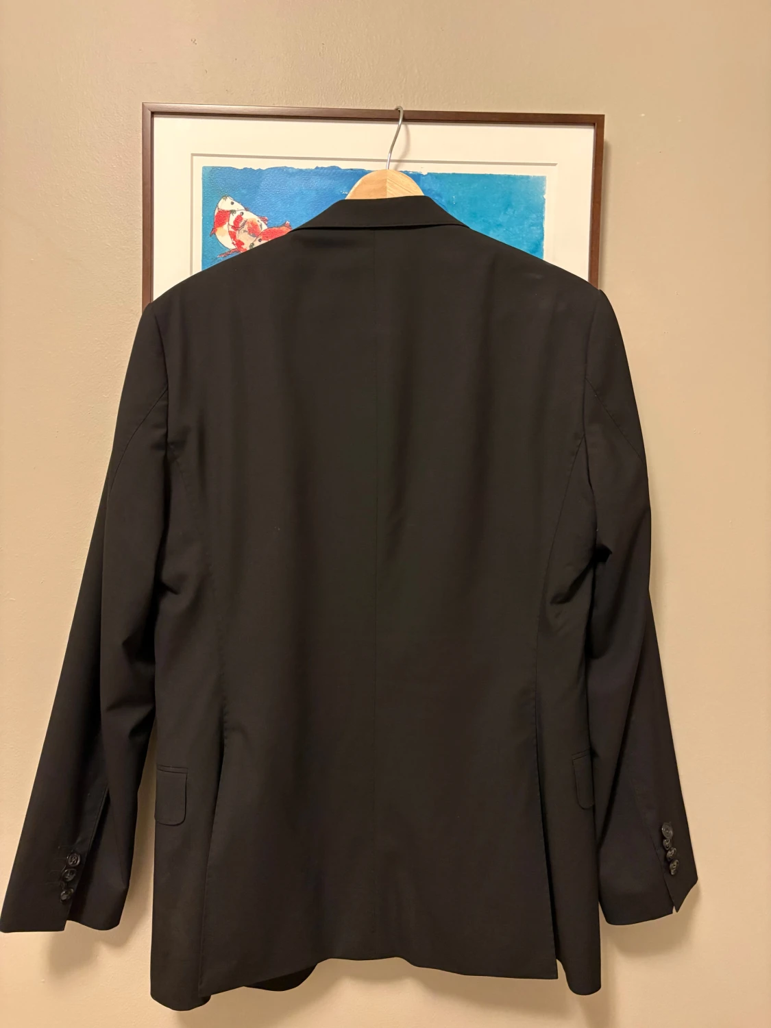 Svart kavaj Oscar Jacobson Edmund 50 - 1