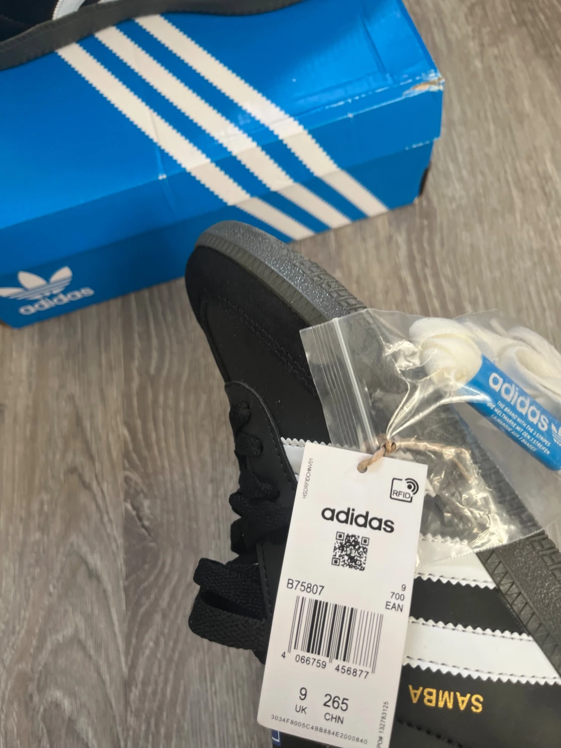 Adidas Samba svart/vit sneakers - 2