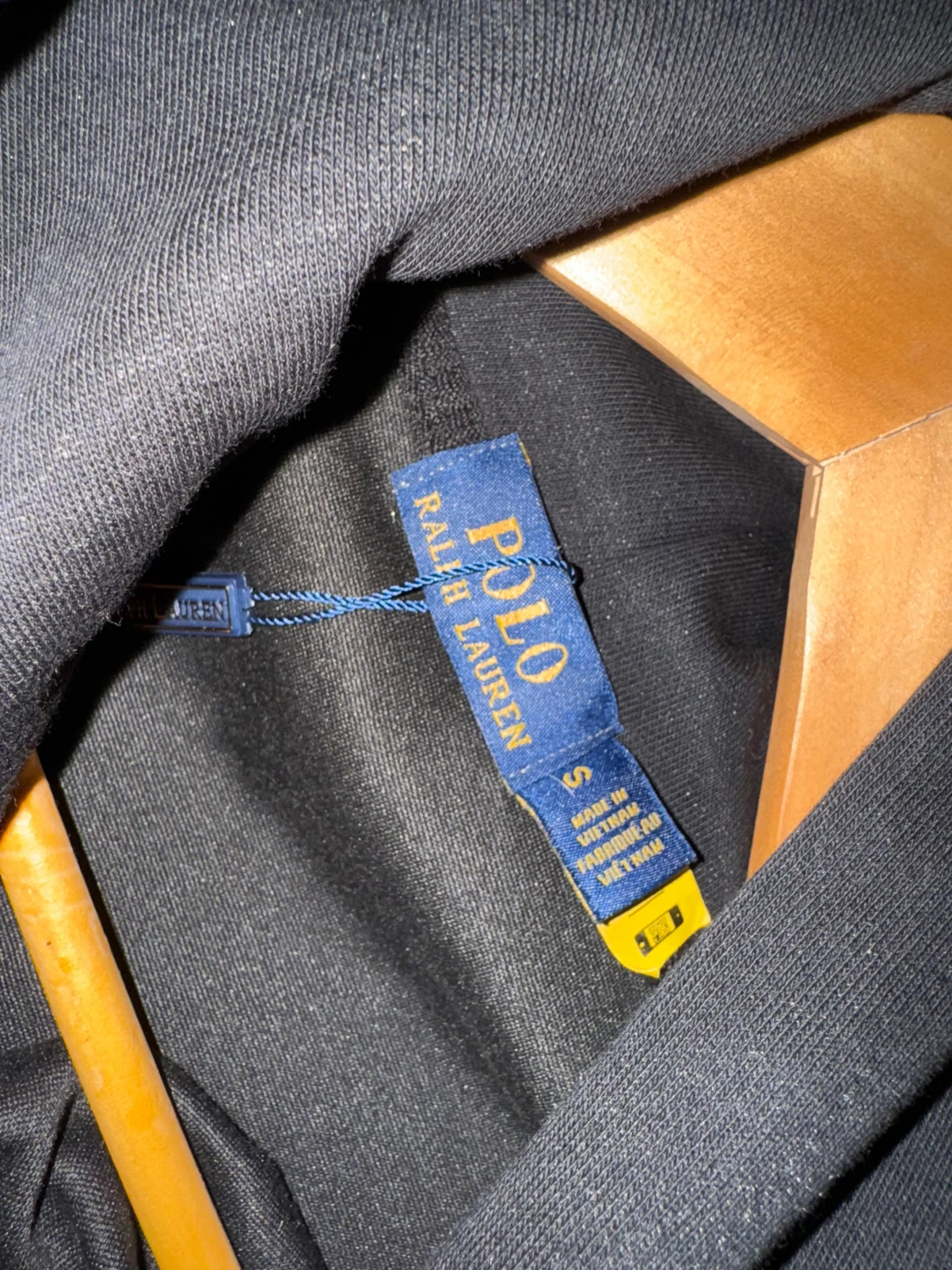 Svart rauplh lauren hoodie  - 2