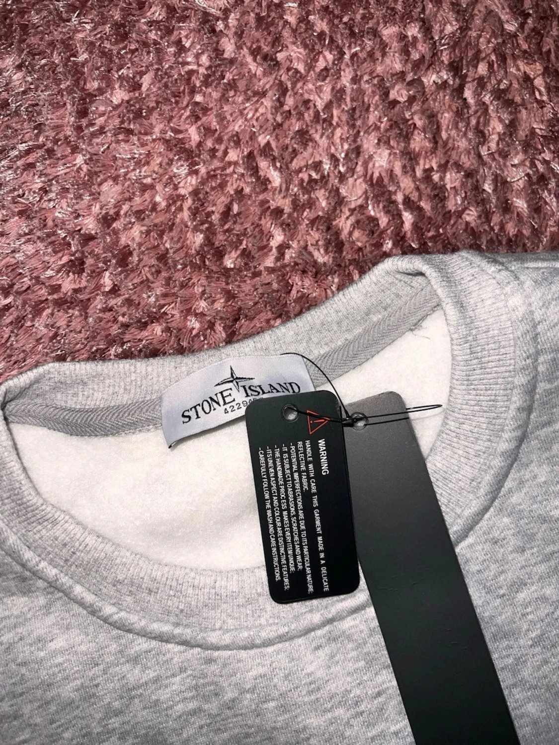 Stone Island tröja grå - 4