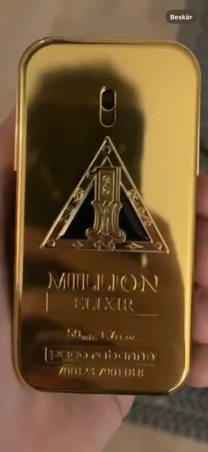1 Million Elixir 50ml - 1 Million Elixir från Paco Rabanne, 50 ml. Snygg och modern design med toner av vanilj, äpple och tonka. Lite använd, ca 40ml kvar i flaskan