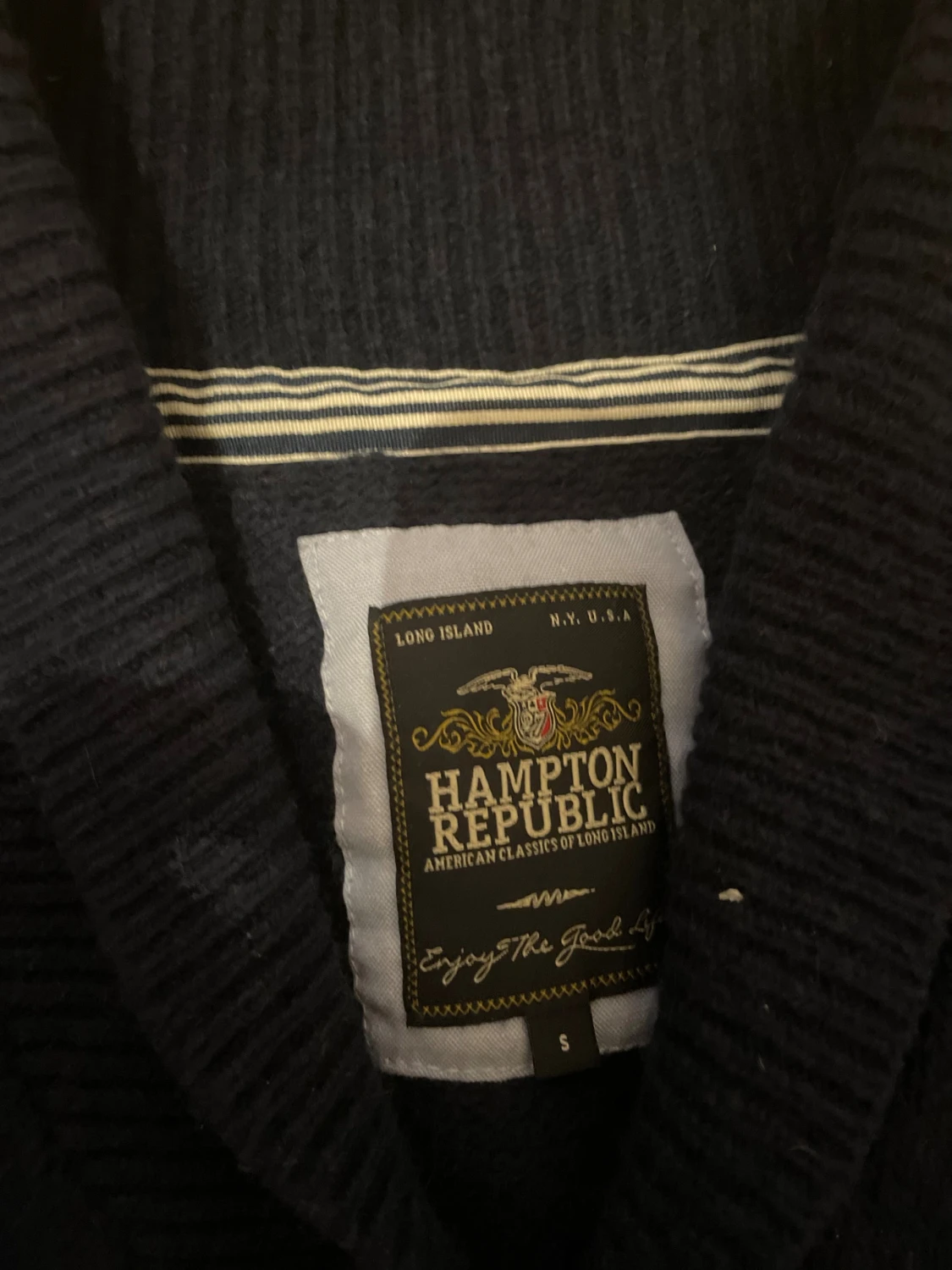 Stickad Cardigan Med Mönster - 2