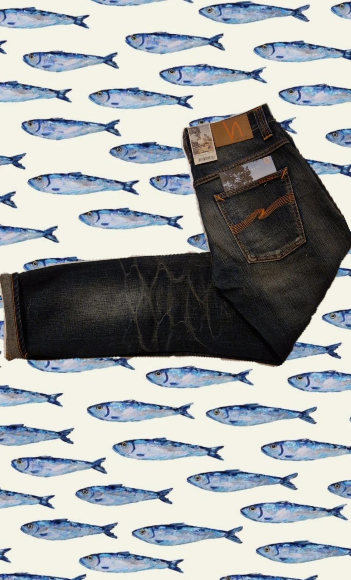 HELT NYA Nudie Jeans Hank Rey