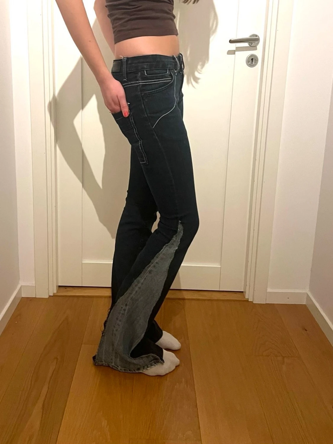 Lågmidjade Bootcut jeans - 1