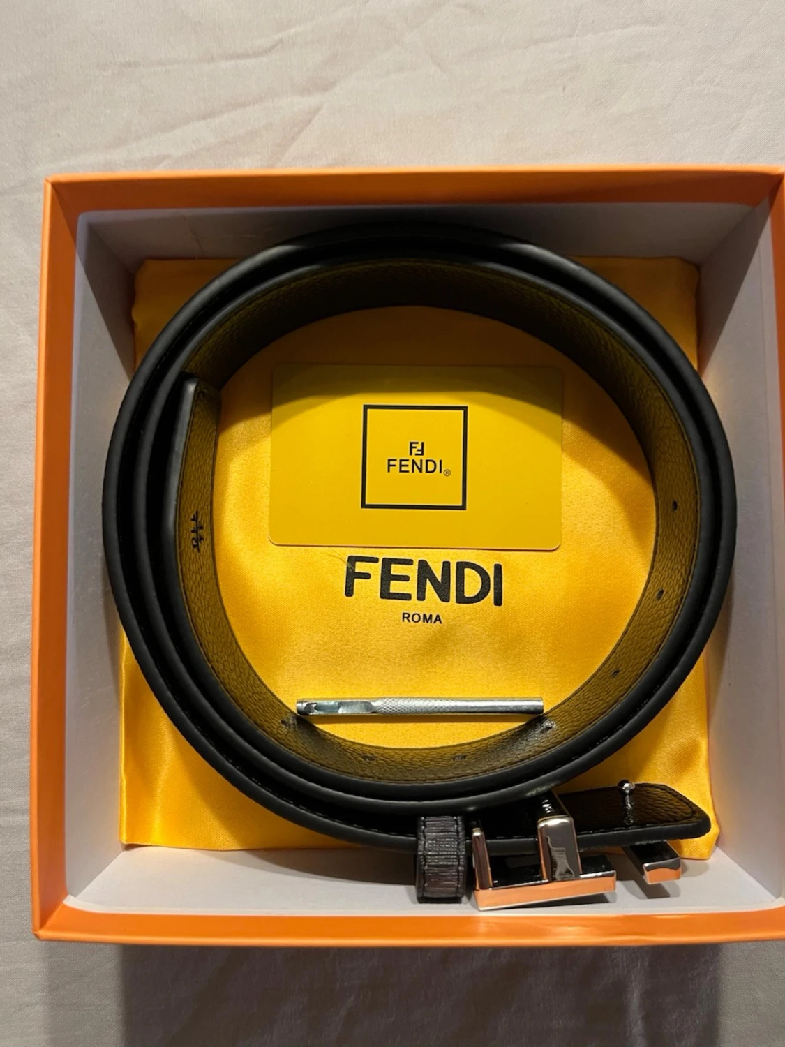 Fendi bälte svart - 4