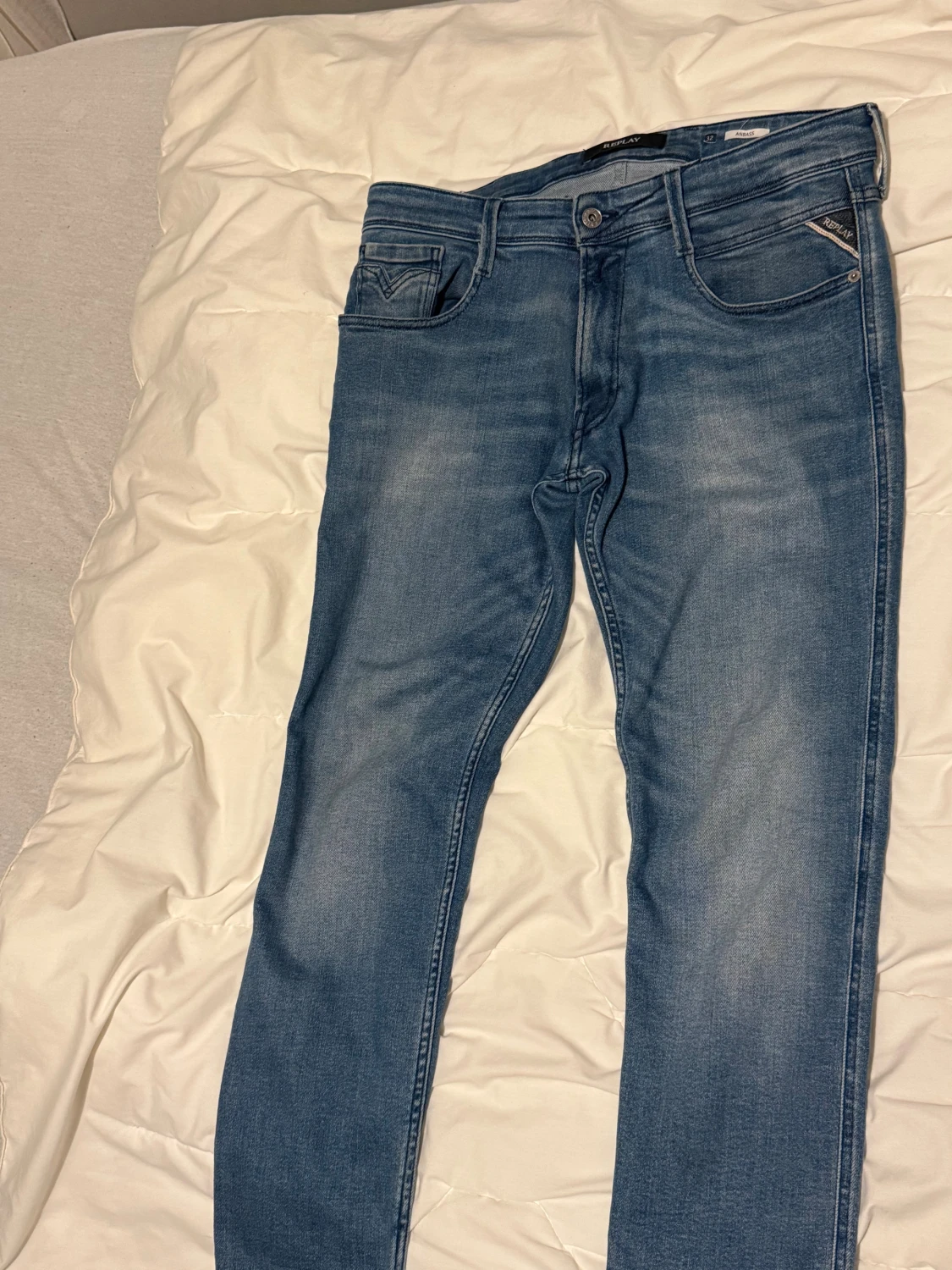 Replay Anbass ljusblå jeans - 2