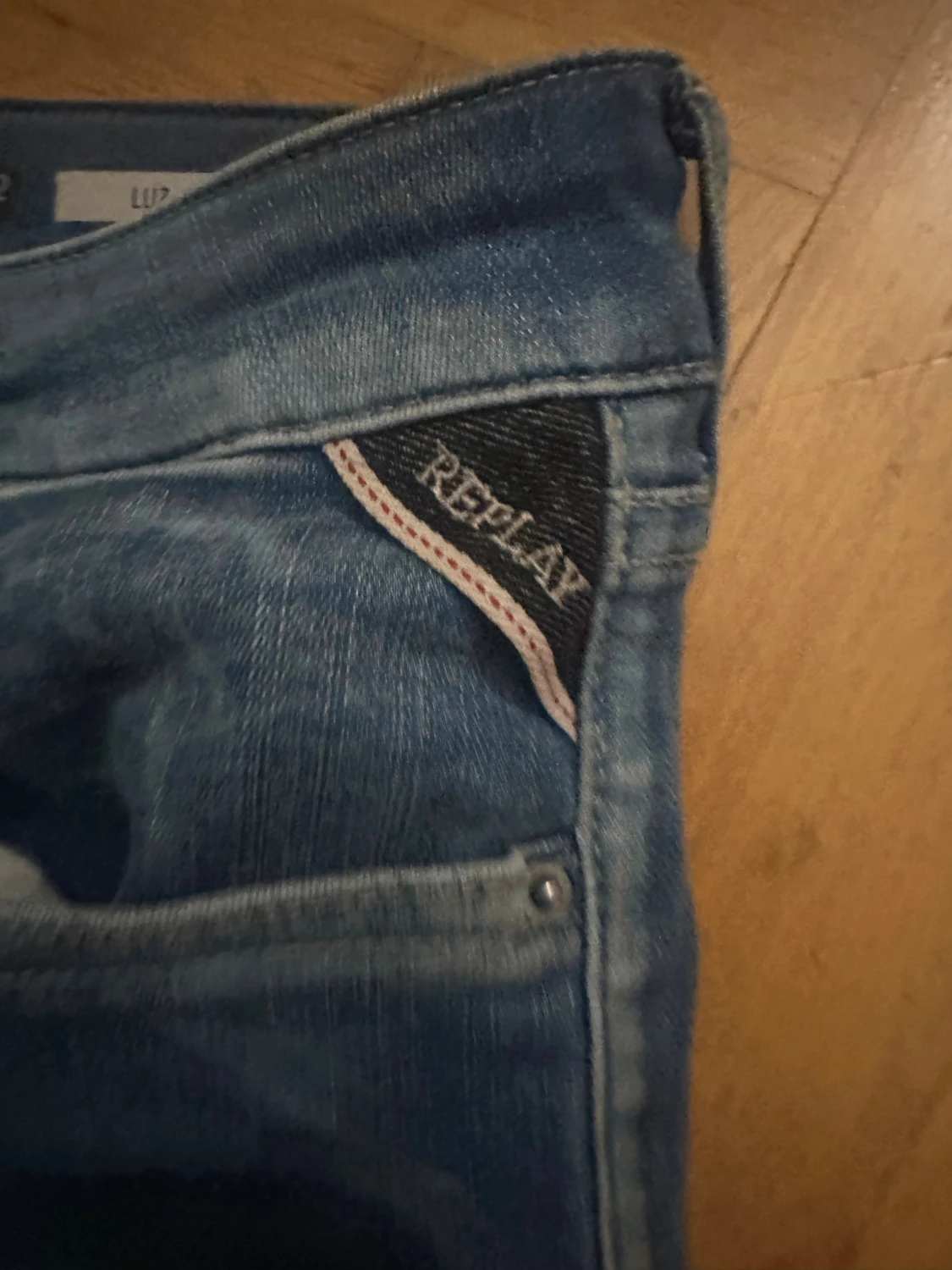 Blå Replay Hyperflex jeans - 2