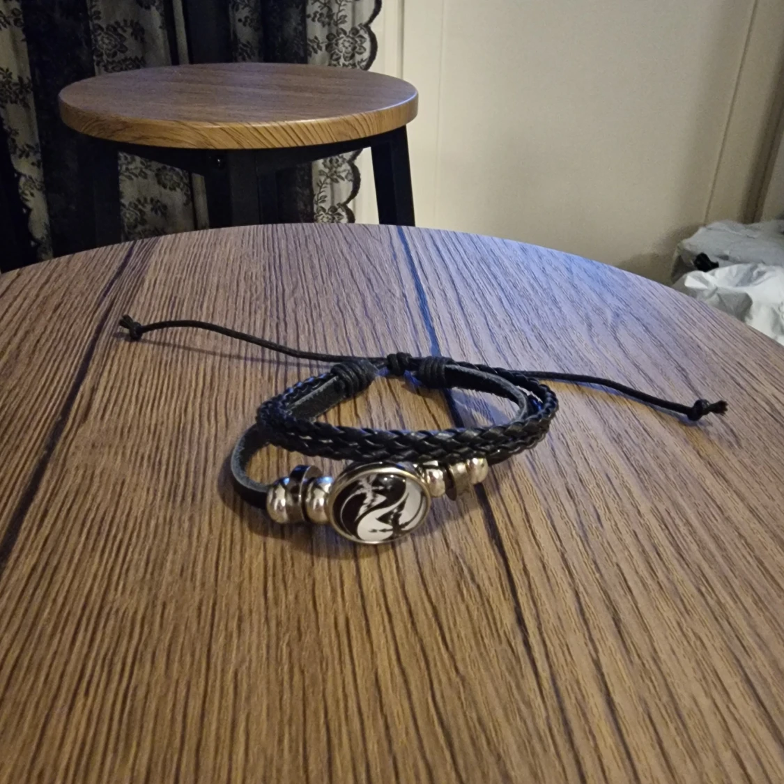 Armband Yin Yang double dragon