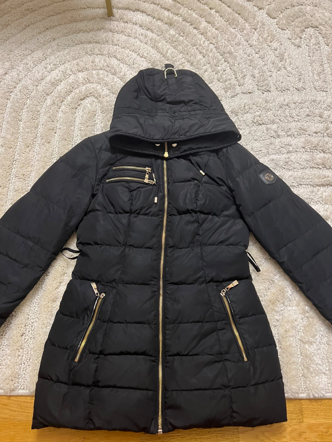 Hollies dunjacka – svart, strl 34 🖤 - 1