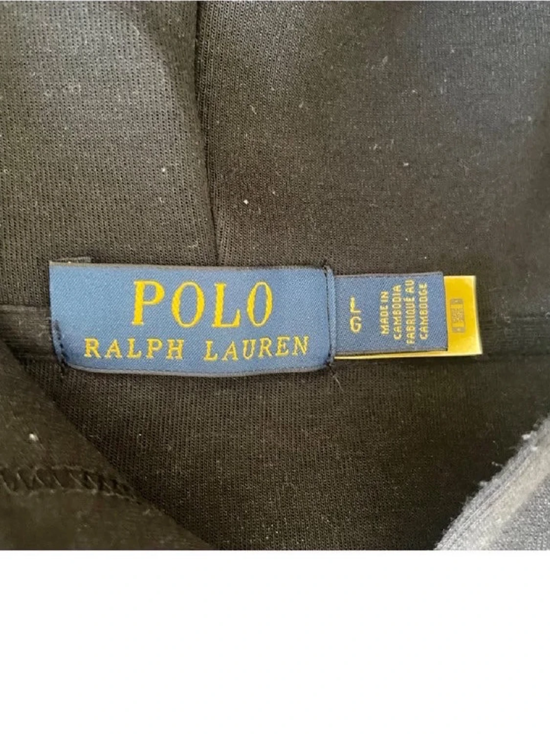 Svart hoodie från Polo Ralph Lauren - 2