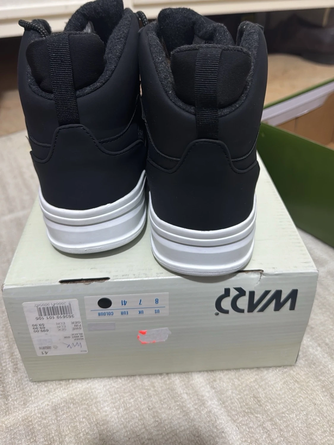 Svarta höga sneakers från WAVE - 1