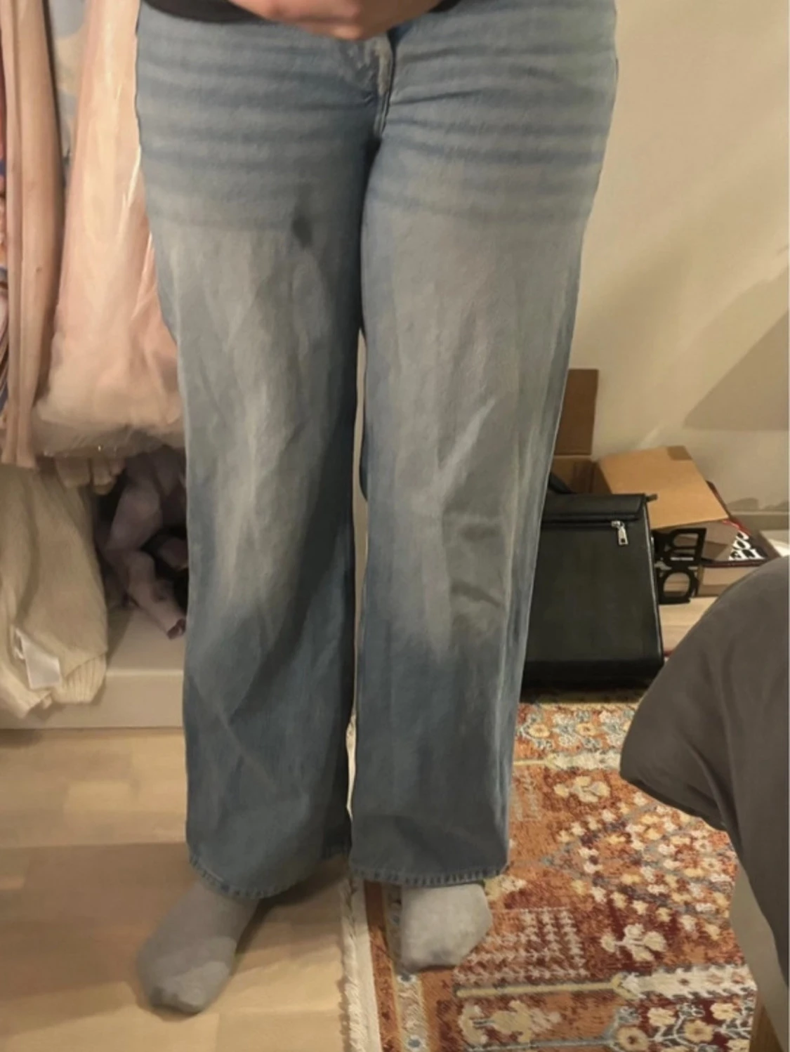Light blue baggy jeans - 2