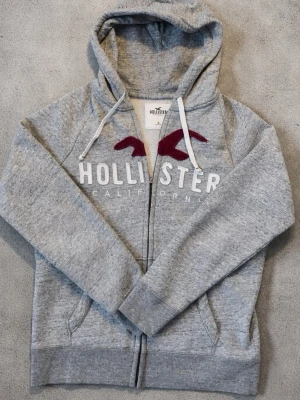 Fodrad zip up hoddie från hollister  - Säljer denna riktigt snygga hollister zip up hoddien. Funkar om du är lite längre så 175 och uppåt! Pris kan absolut diskuteras! 