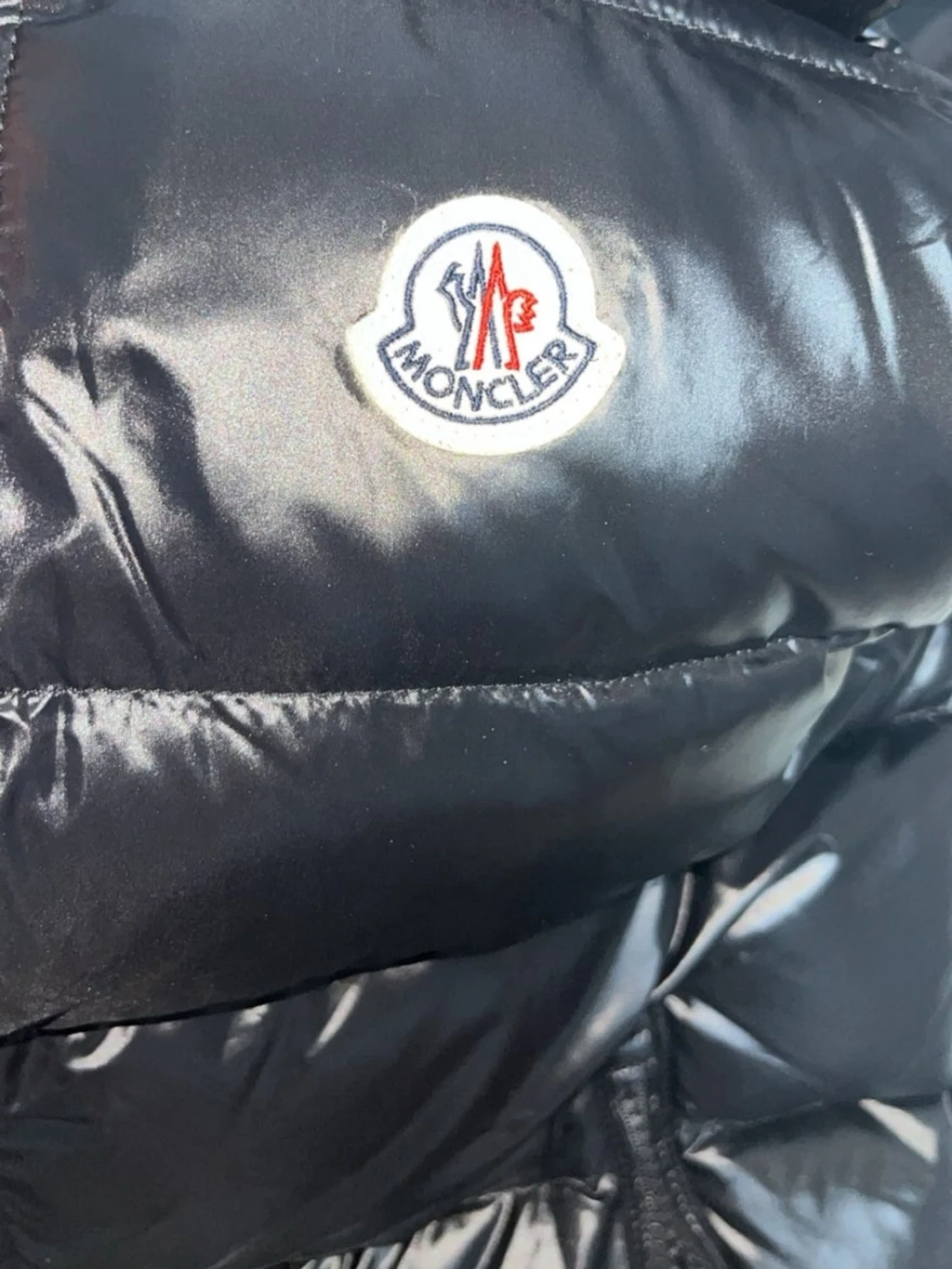 Svart dunväst från Moncler - 2