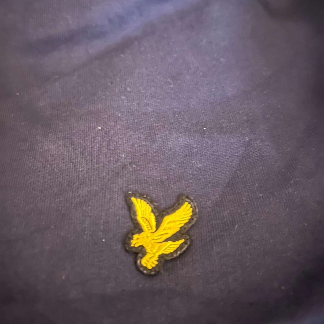 Marinblå hoodie från Lyle & Scott - 3