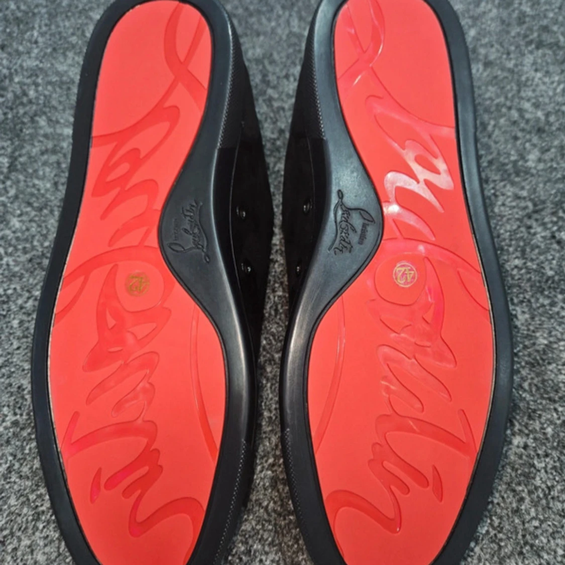 Svarta sneakers från Christian Louboutin - 4