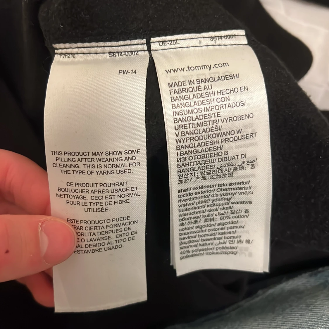 Svart sweatshirt från Tommy Hilfiger - 3