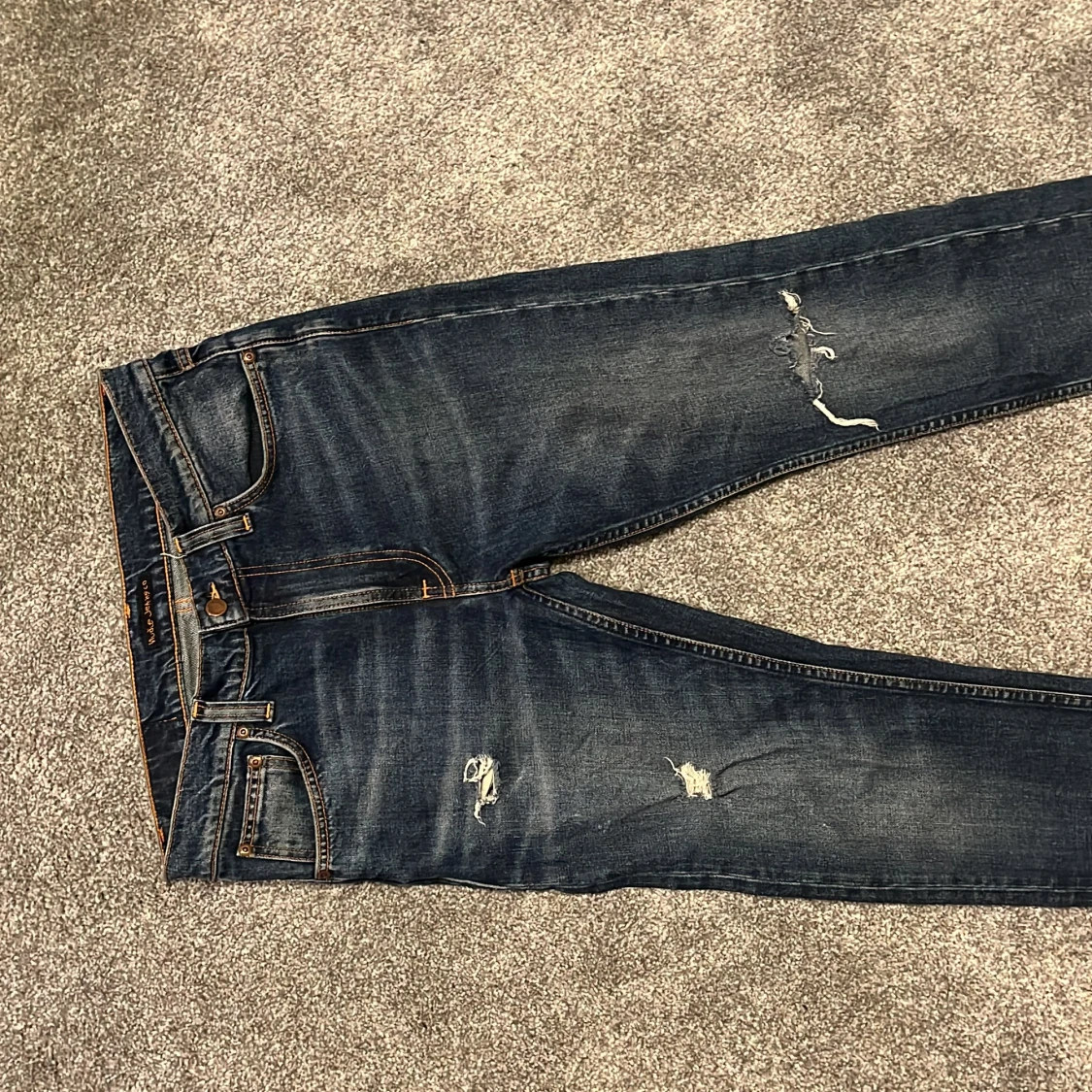 Mörkblå jeans från Nudie Jeans Co - 2