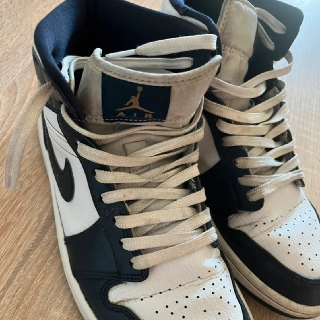Nike Air Jordan 1 High svart/vit - 1