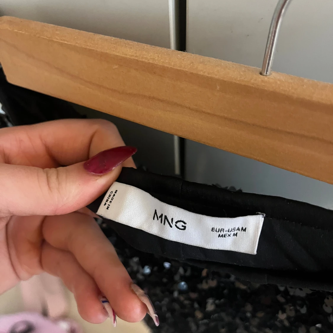 Svarta Paljettshorts - 1