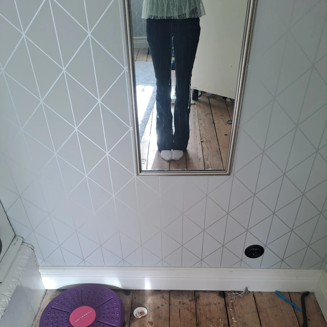 Svarta bootcut jeans - 2