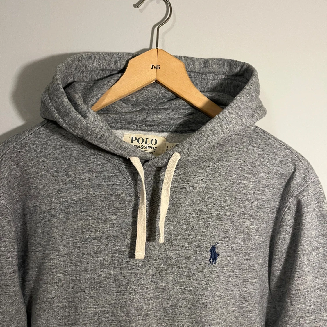Ralph Lauren Grå Hoodie  - 2
