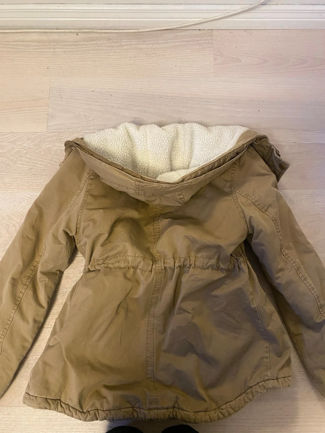 Beige tjock jacka med teddyfoder!!🥰🥰 - 3