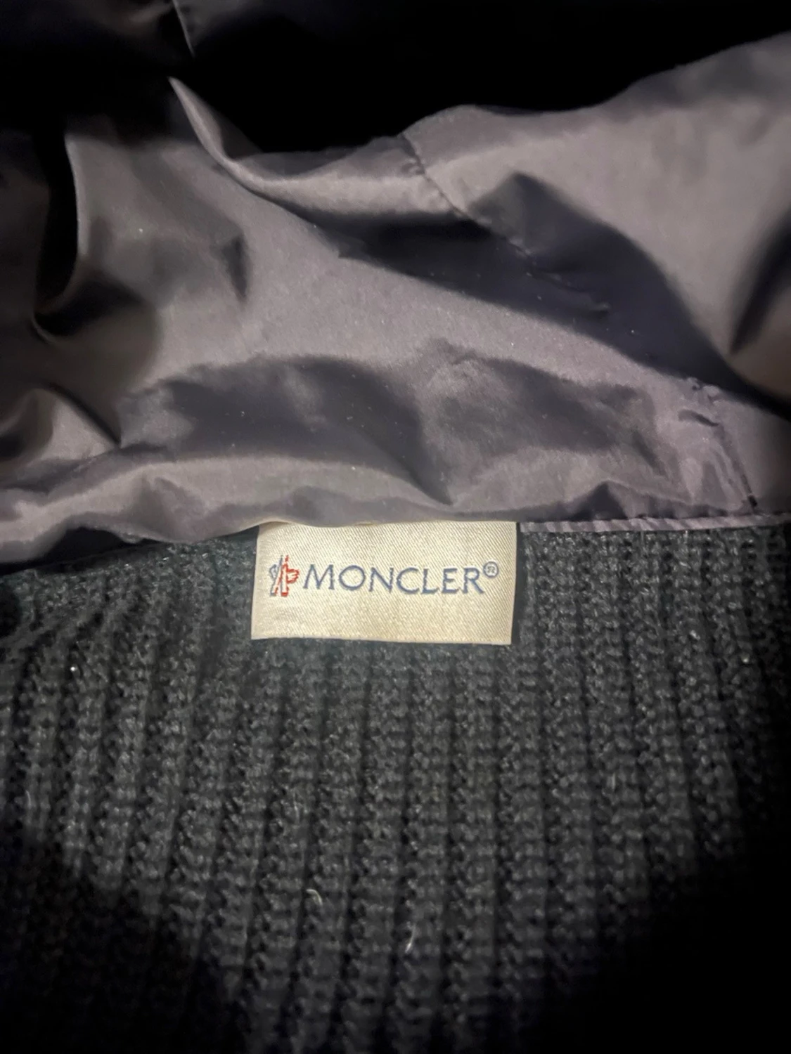 Svart moncler cardigan - 2