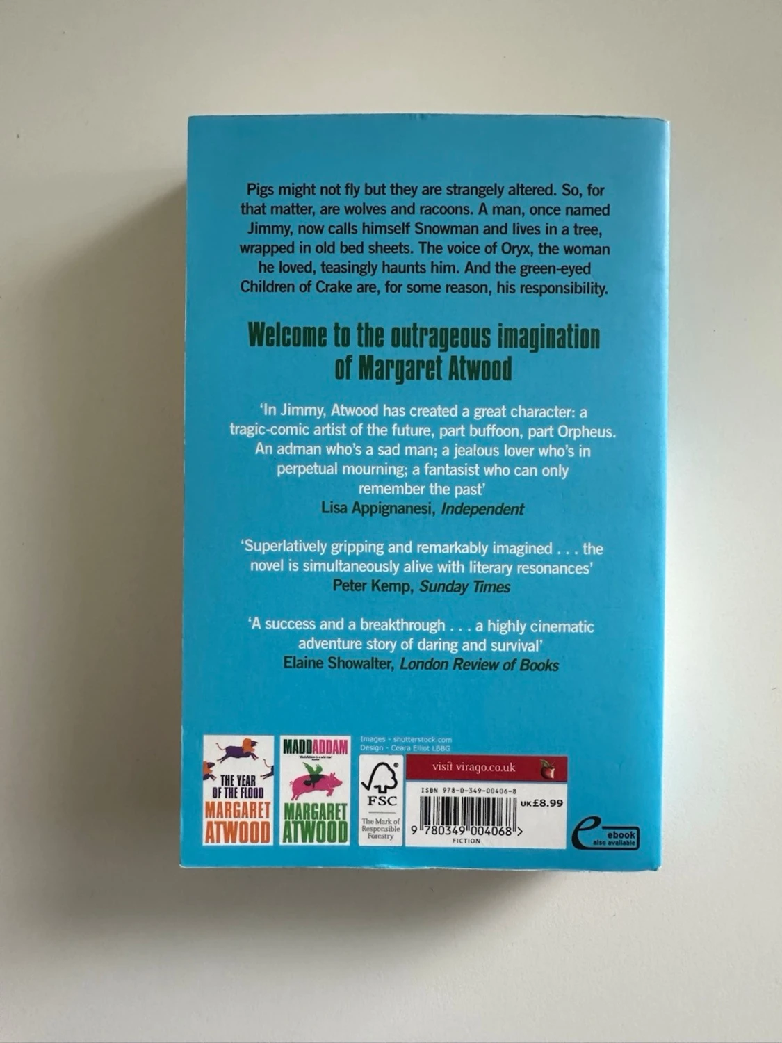 Oryx & Crake av Margaret Atwood - 1