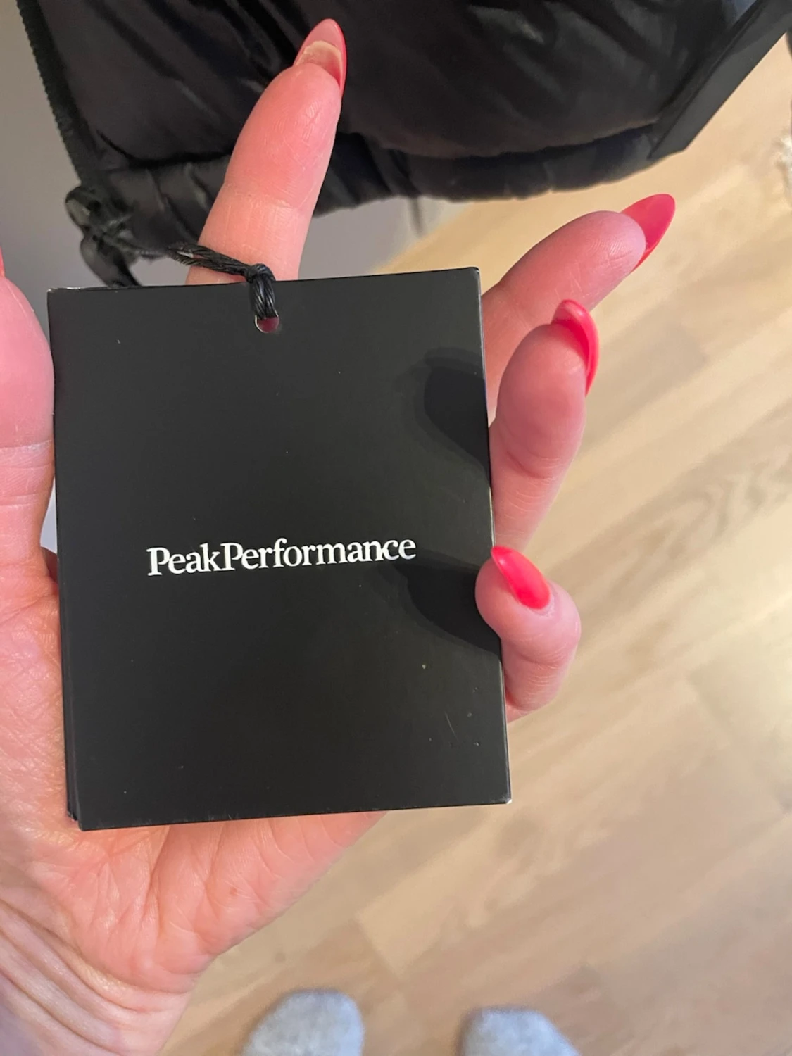 Svart Peak Performance dunjacka 160 - 1