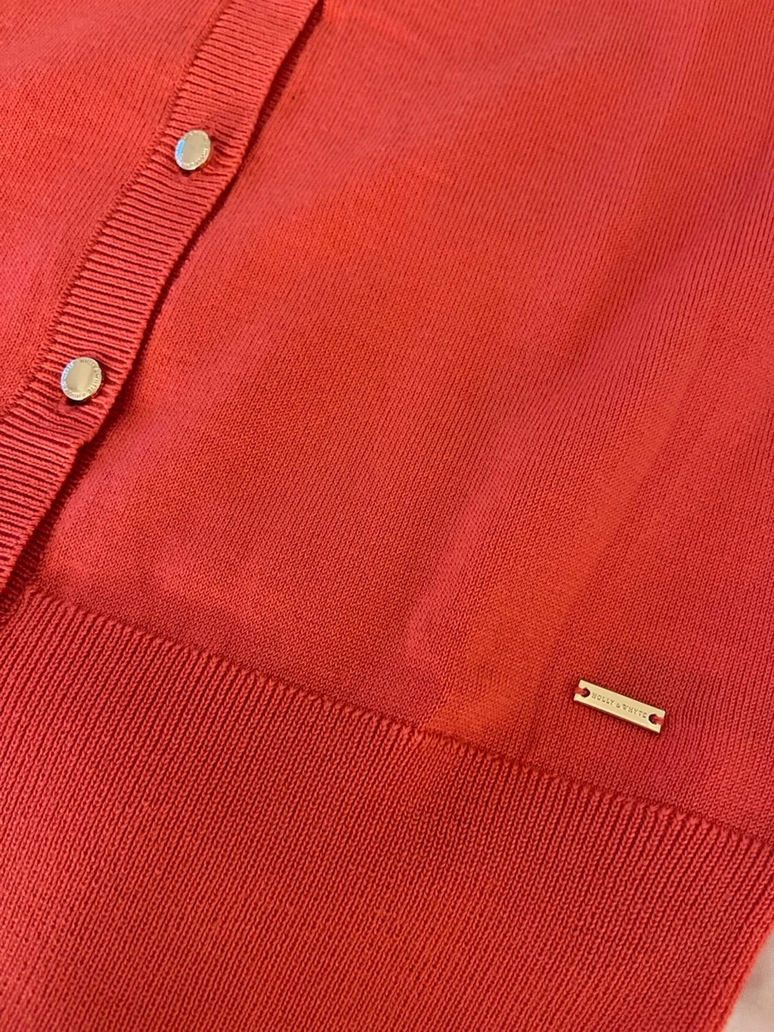 Röd kofta från Holly & Whyte XS - 2