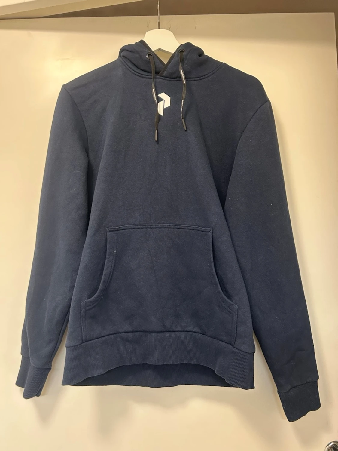 Blå hoodie Peak Performance