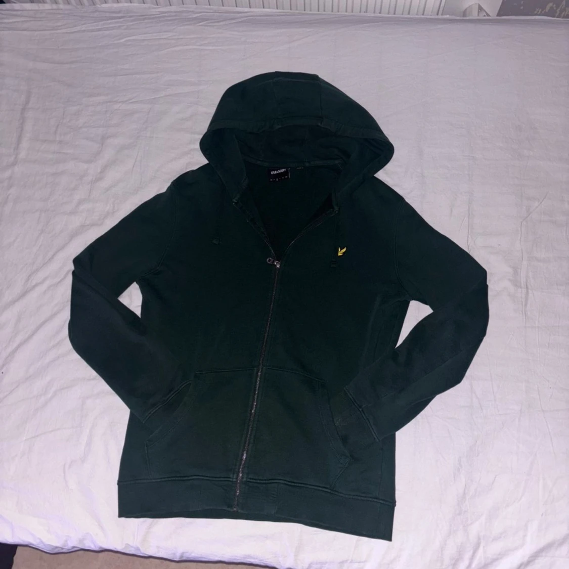 Lyle & Scott mörkgrön Hoodie  - 3