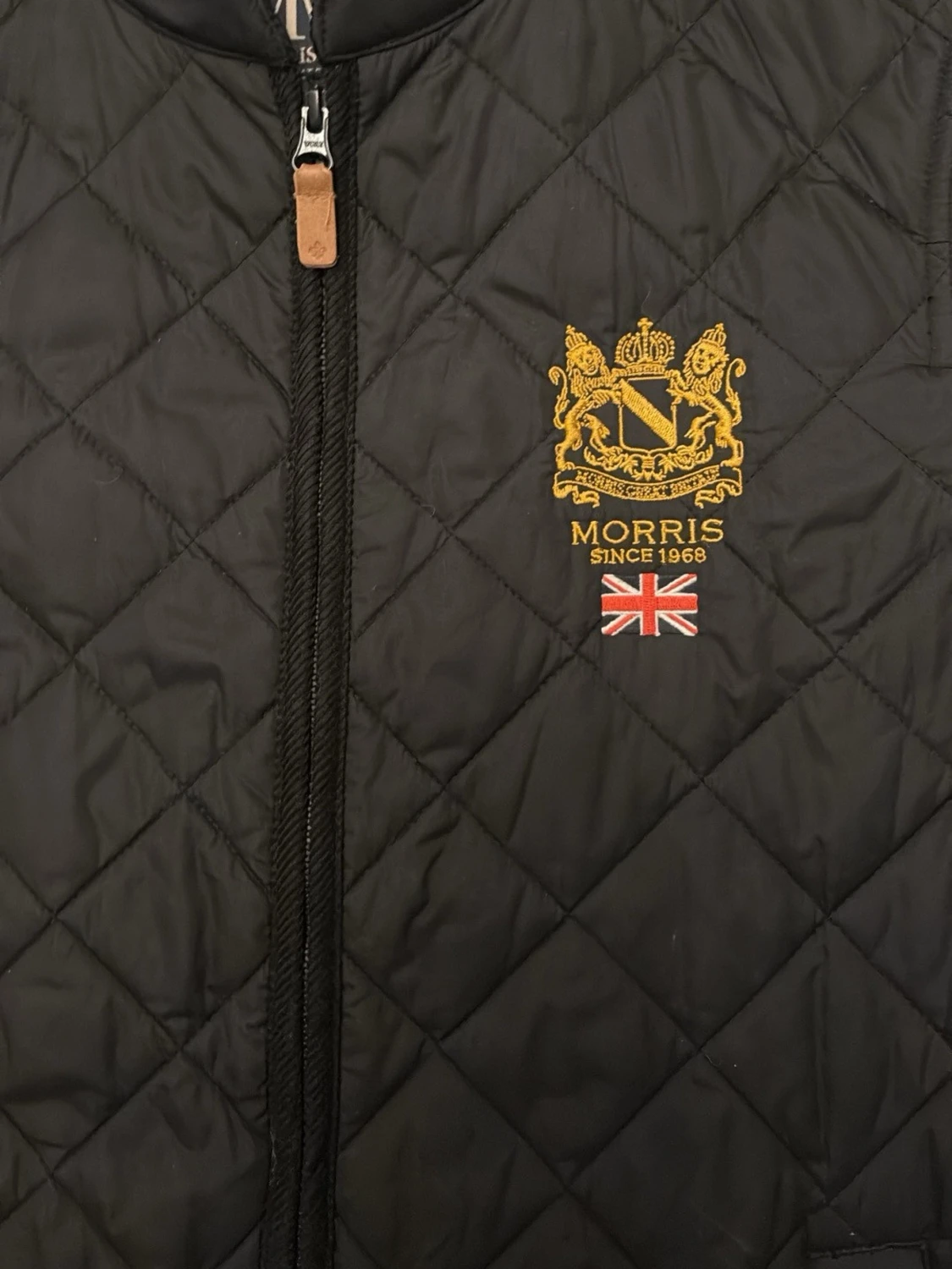 Svart quiltad jacka från Morris XS - 1