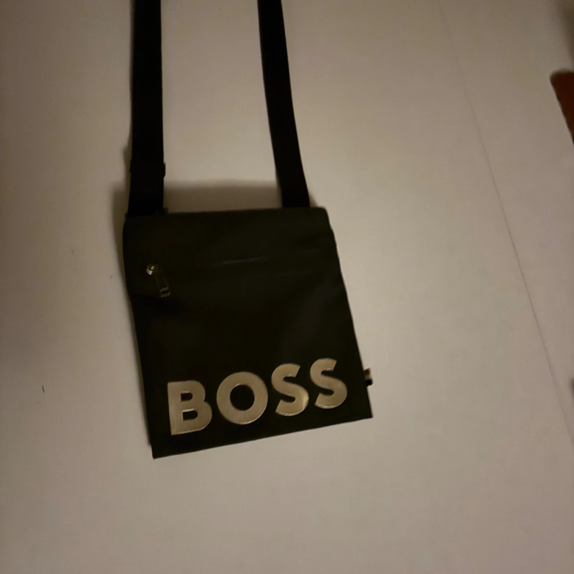 Mörkblå/svart axelväska från BOSS - 1