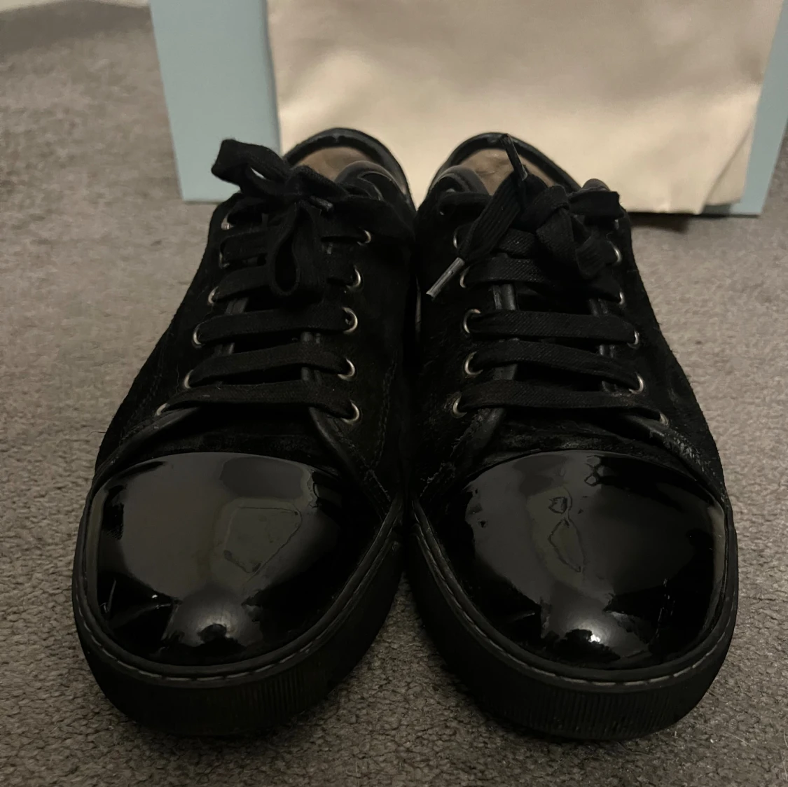 Lanvins Sneakers helsvarta  - 3