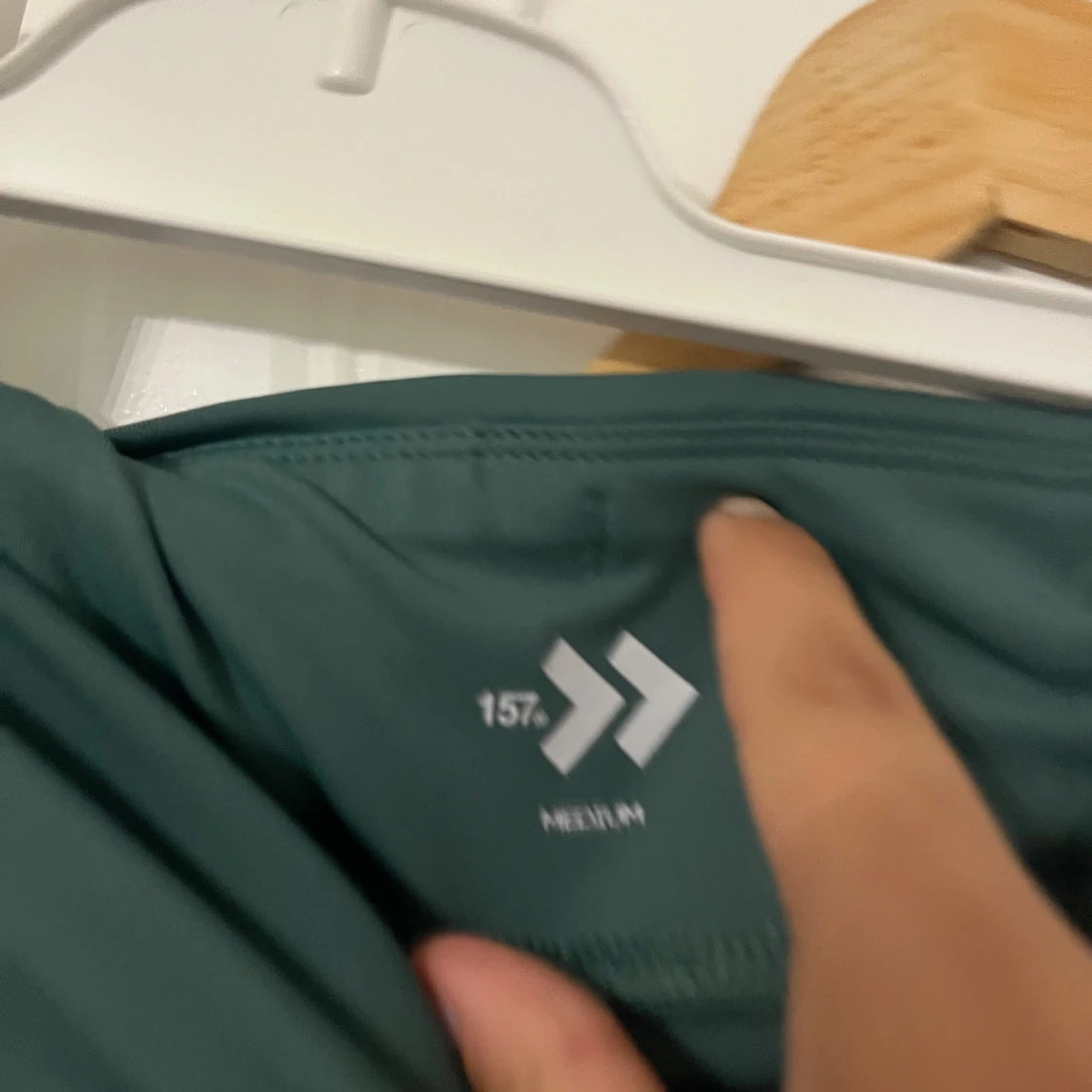 Gröna träningsleggings Quickdry M - 1