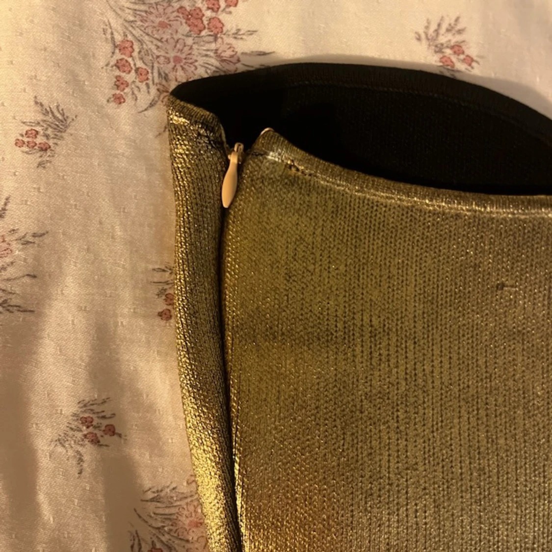 Guldig topp från Zara - 2