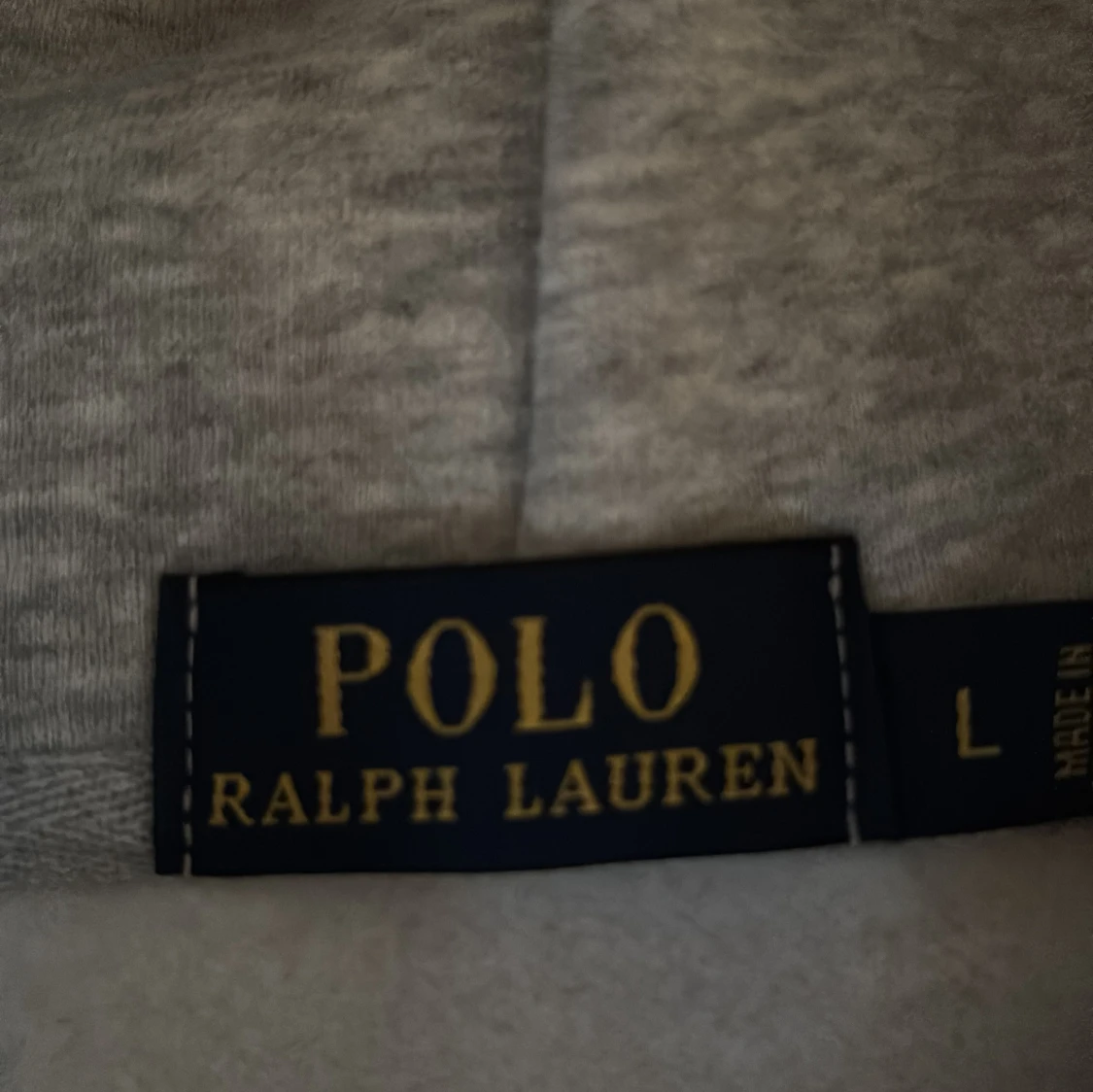 Grå hoodie från Polo Ralph Lauren - 1